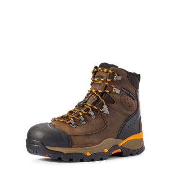 Ariat Endeavor 6" Nepremokave Carbon Spicou Pracovná Boot Čokoláda Hnede | j7suXxAZ