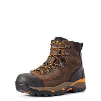 Ariat Endeavor 6" Nepremokave Pracovná Boot Čokoláda Hnede | X3nZrFfo