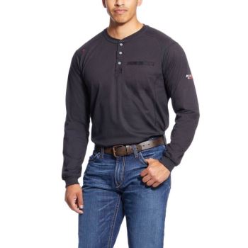 Ariat FR Air Henley Čierne | zX2Y4ywJ