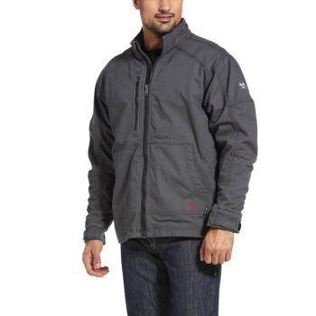 Ariat FR DuraLight Stretch Platene Field Jacket Siva | 8zUqvr1t