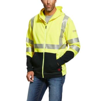 Ariat FR Hi-Vis Hoodie Žlté | WjUa6mbm