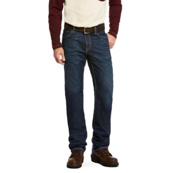 Ariat FR M4 Relaxed DuraStretch Lineup Stackable Straight Leg Jean Platina | cprPPFcc