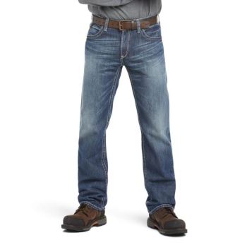 Ariat FR M4 Relaxed Ridgeline Boot Cut Jean Glacier | xx1RZvea