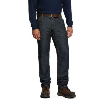Ariat FR M4 Relaxed Stretch Duralight Workhorse Stackable Straight Leg Jean Tmavo Modre Svetlomodrá | 1fAVwWZf