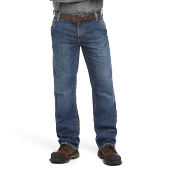 Ariat FR M4 Relaxed Workhorse Boot Cut Jean Flint | ptyMOqyj