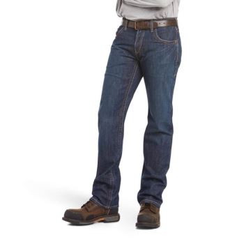 Ariat FR M5 Straight Basic Stackable Straight Leg Jean Shale | m2lLIRL3