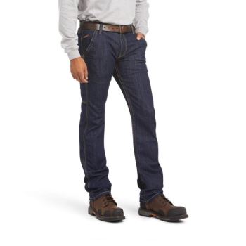 Ariat FR M7 Slim DuraStretch Workhorse Stackable Straight Leg Jean Rinse | 4ntMX11B