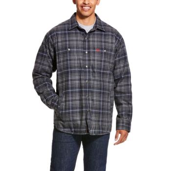 Ariat FR Monument Shirt Jacket Siva | R1b16Sbo