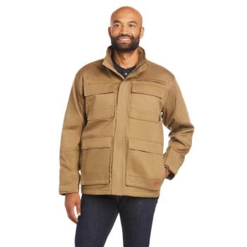 Ariat FR Platene Stretch Jacket Hnedožltý | 6W7sT4aZ