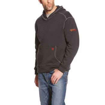 Ariat FR Polartec Hoodie Čierne | r58Wxb32