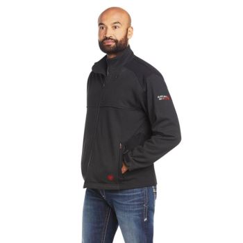 Ariat FR Polartec Platforme Jacket Čierne | 5U3I3edM