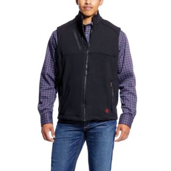 Ariat FR Polartec Platforme Vest Čierne | zW9swJr4