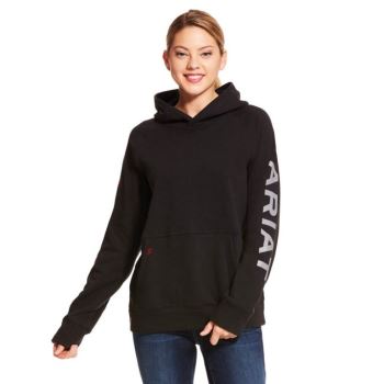 Ariat FR Primo Fleece Logo Hoodie Čierne | ixuddZfH