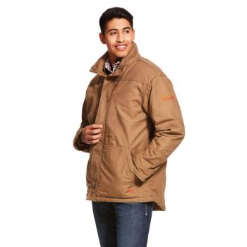 Ariat FR Workhorse Insulated Jacket Hnedožltý | NVguD97u