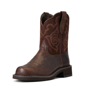 Ariat Fatbaby Heritage Tess Western Boot Hnede | DsqtEAeL