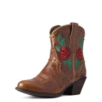 Ariat Gracie Rose Western Boot Hnede | V41oGbnl