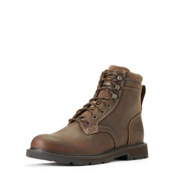 Ariat Groundbreaker 6" Pracovná Boot Hnede | 0qr6x4HS