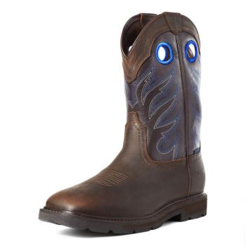 Ariat Groundwork Nepremokave Pracovná Boot Tmavo Hnede | a1O6Tyos