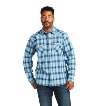 Ariat Harper Retro Fit Shirt Modre | zySlgxyA