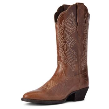 Ariat Heritage R Spicou StretchFit Western Boot Tmavo Hnede | EDxZRvvh