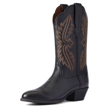 Ariat Heritage R Spicou StretchFit Western Boot Čierne Hnede | xFkvc3RF