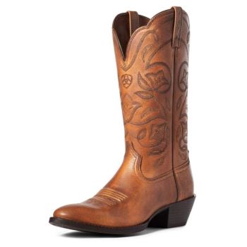 Ariat Heritage R Spicou Western Boot Meď Hnede | PozIwIsz
