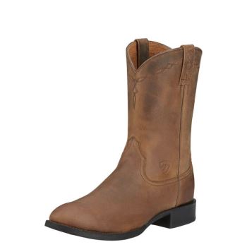 Ariat Heritage Roper Western Boot Hnede | zINMv8PI