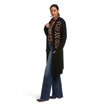 Ariat Hoedown Cardigan Čierne | W1BeJtk7