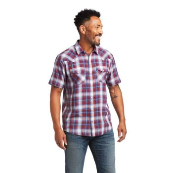 Ariat Hollis Retro Fit Shirt Tmavo Červené | kvvZlHD2