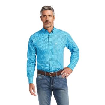 Ariat Ignacio Fitted Shirt Bachelor Button | j1cVZOz3
