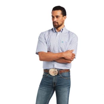 Ariat Indy Stretch Klasické Fit Shirt Biele | mEEGKRs3