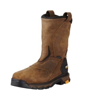 Ariat Intrepid Pull-On Nepremokave Composite Spicou Pracovná Boot Hnede | kmtYNUH2