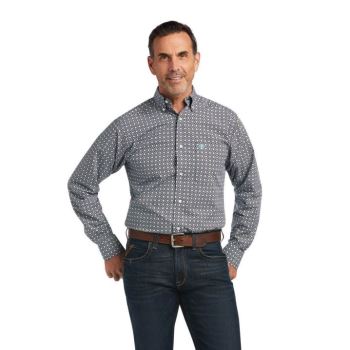 Ariat Issa Stretch Fitted Shirt Obsidian | smHhh9vj