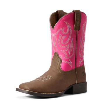 Ariat Jr Champ Western Boot Hnede | pnWPdPmq