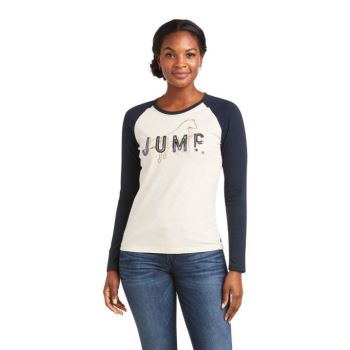 Ariat Jump T-Shirt Tmavo | aJnAbSQi