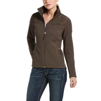 Ariat Kalispell Full Zip Svetrove Saty Banyan Bark | UyGw9HaX