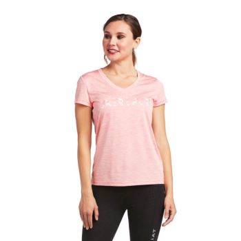 Ariat Laguna Logo Top Peach Blossom | 87PCvcfT