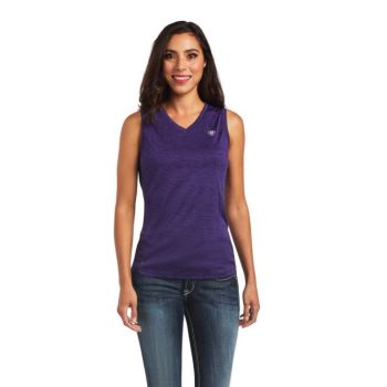 Ariat Laguna Tank Purplavy | Tpfla4cz