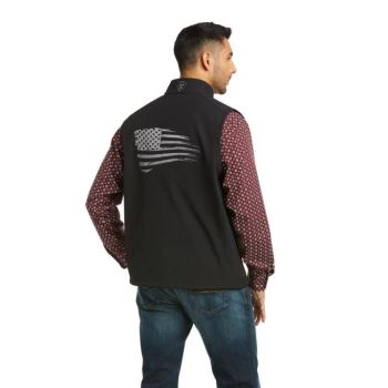 Ariat Logo 2.0 Patriot Softshell Vest Čierne | yJdKFlXO