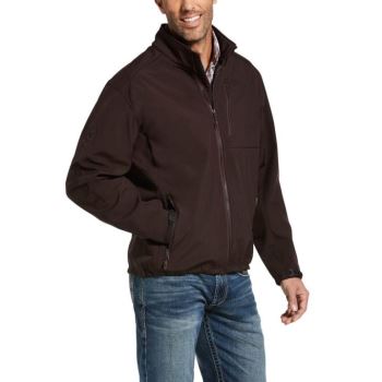 Ariat Logo 2.0 Patriot Softshell Vody Resistant Jacket Káva | NlYhkqZ5