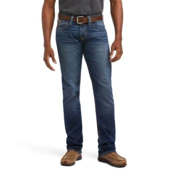 Ariat M7 Rocker Stretch 3D Grafton Straight Jean Tmavo Zelene Modre Svetlomodrá | kGqj0kIi