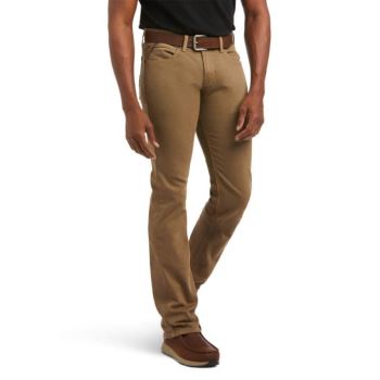 Ariat M7 Rocker Stretch Grizzly Straight Jean Whiskey | xnscUptL