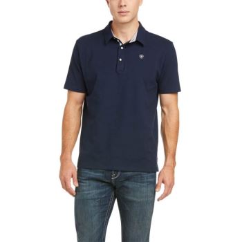Ariat Medal Polo Námornícka Modrá | 6tsrBE74