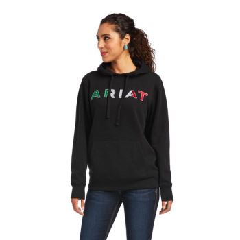 Ariat Mexico Hoodie Čierne | 8WkwnyOt
