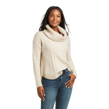 Ariat Montara Svetrove Saty Oatmeal | VVIC6pT3