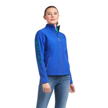 Ariat New Team Softshell Jacket Modre | 83NDOkrv