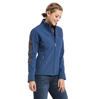 Ariat New Team Softshell Jacket Modre | N0nJneCi