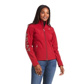 Ariat New Team Softshell Jacket Rhubarb | kODtOxlF