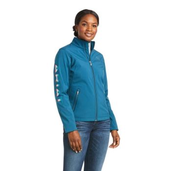 Ariat New Team Softshell Jacket Tyrkysové | 8eC2KMgq
