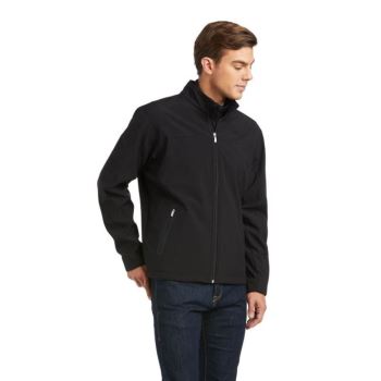 Ariat New Team Softshell Jacket Čierne | 5E5qKiDS